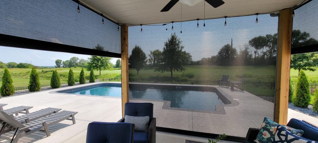 EXTERIOR PATIO SHADES & SCREENS