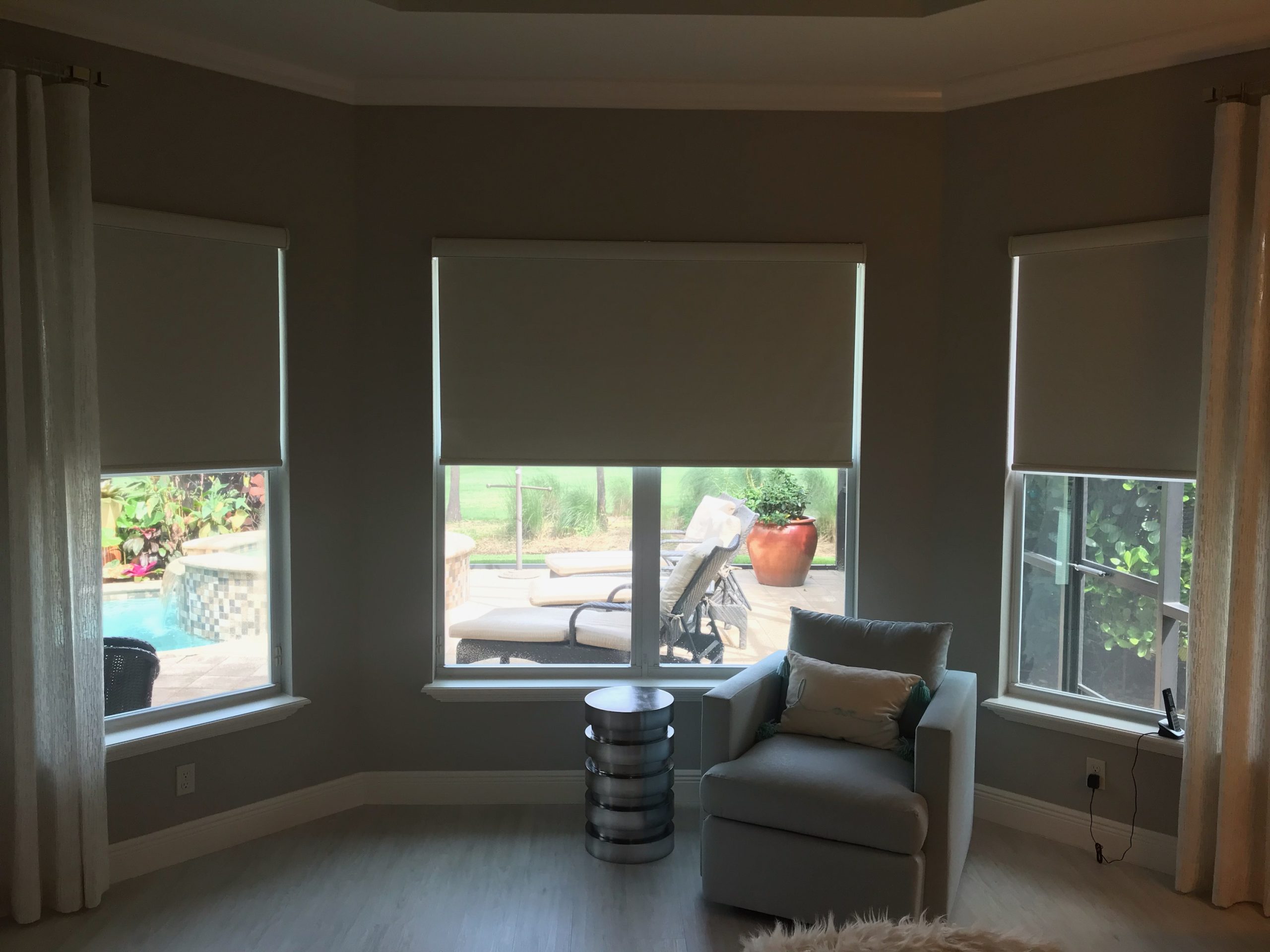 Woven wood shades